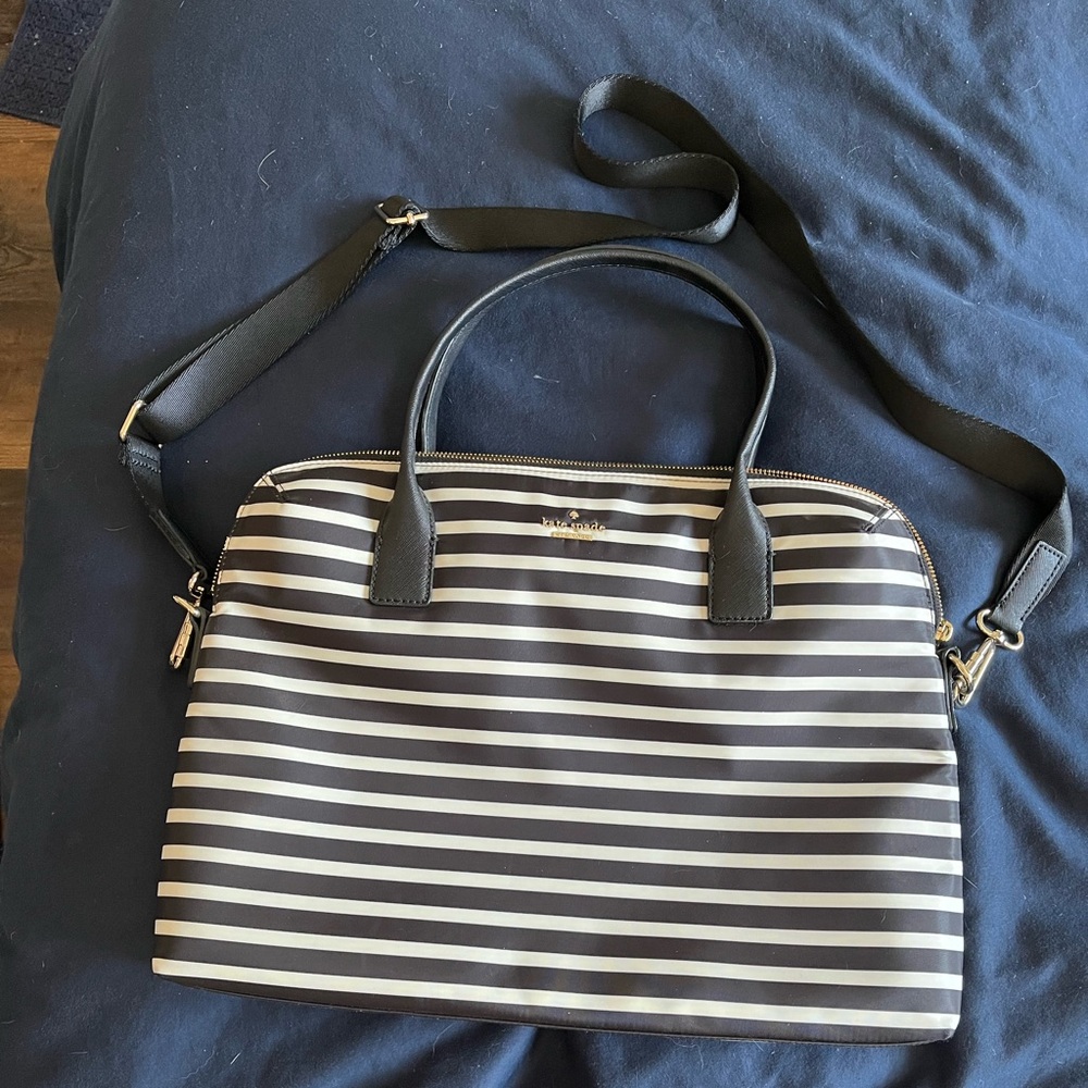 kate spade Classic Nylon Daveny Laptop Bag - Crossbody